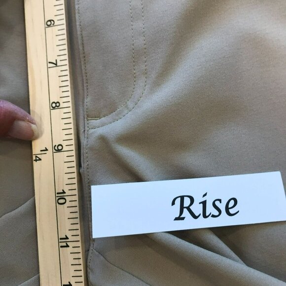 Ben Hogan Men's Flat Front 10 inch Golf Shorts in Tan Sz 38 Activewear Tennis - Picture 15 of 15